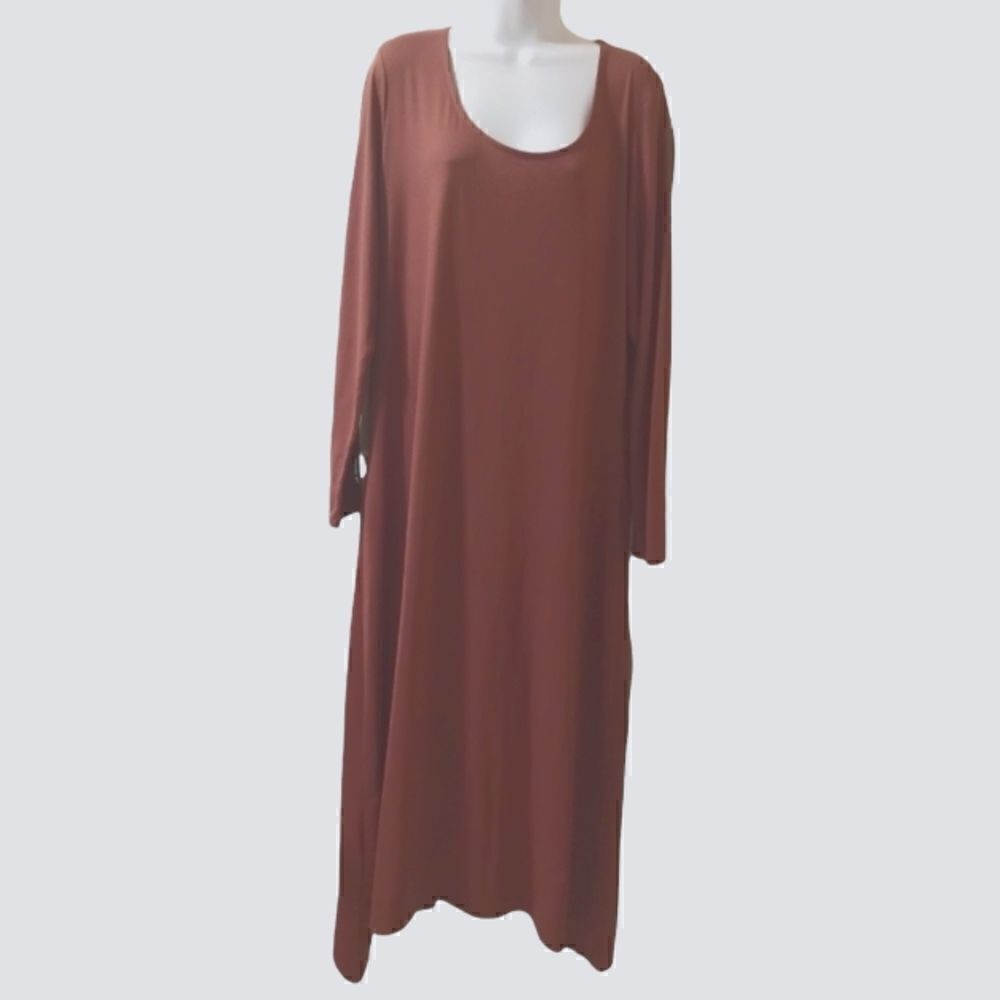 G.I.L.I. Got it Love it full length asymmetrical long sleeve dress size XL